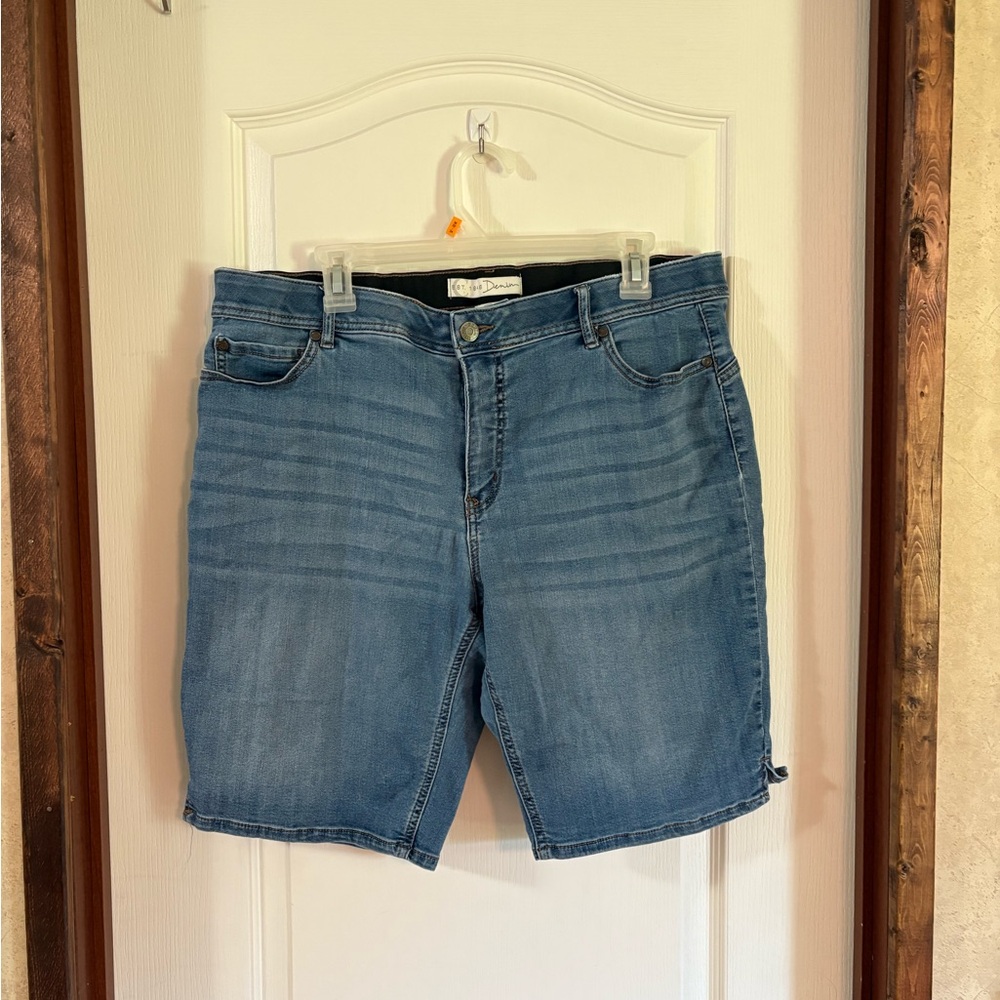 Light Blue Jean Shorts